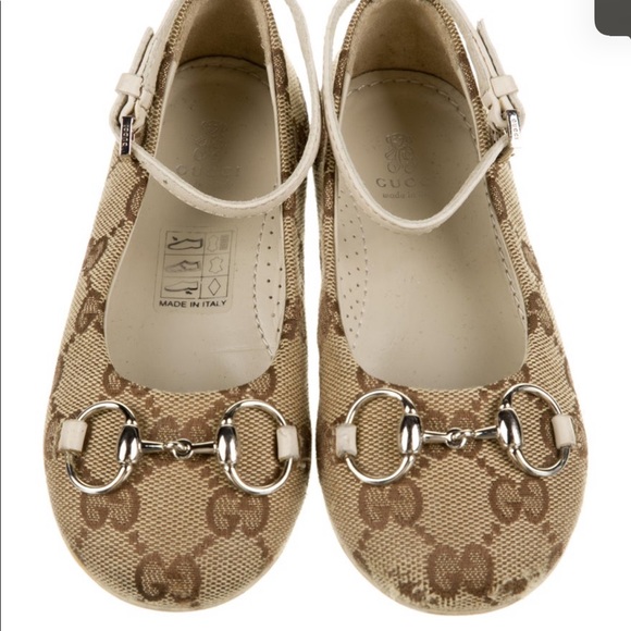 Other - Gucci girls supreme ballet flats authentic